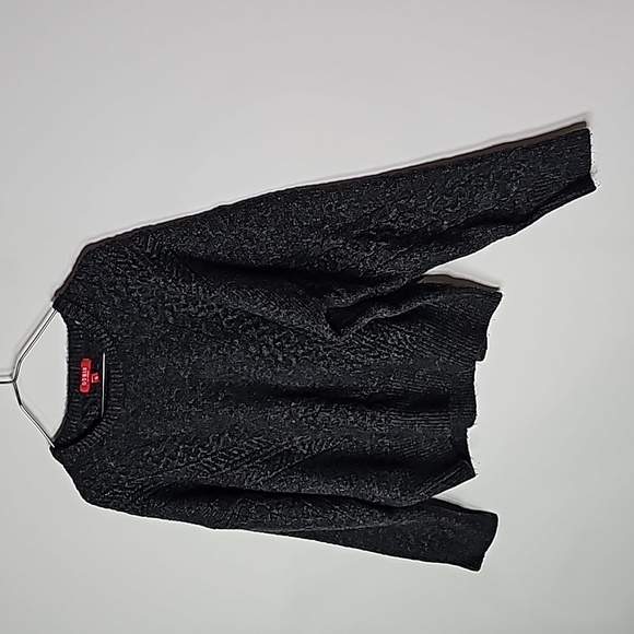 Guess gray XL cropped sweater - Picture 2 of 8